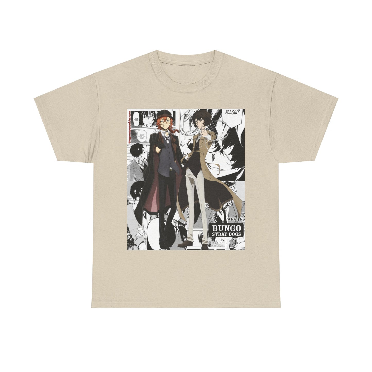 Chuuya and Dazai Unisex Heavy Cotton Tee