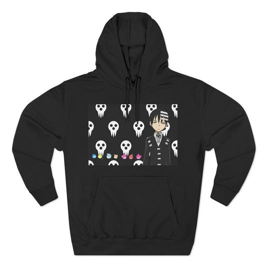 Soul Eater - Death The Kid Is Over It Graphic Fleece Hoodie