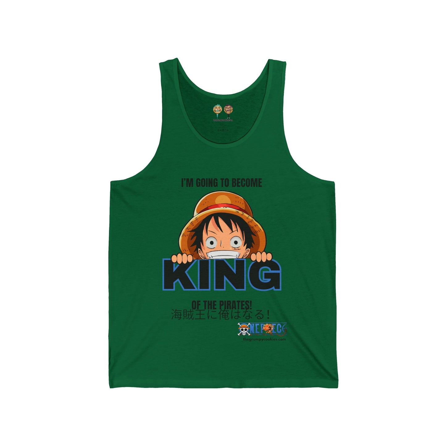 Pirate King Luffy Jersey Tank