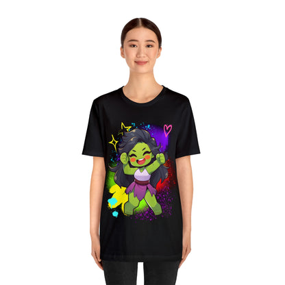 She Hulk Jersey Short Sleeve Tee