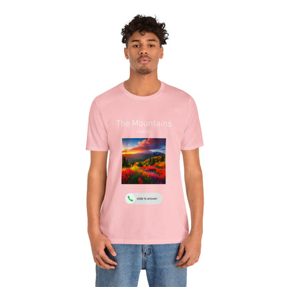 Mountains Calling Short Sleeve Tee