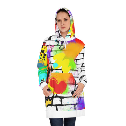 Graffiti Women's Hoodie Dress