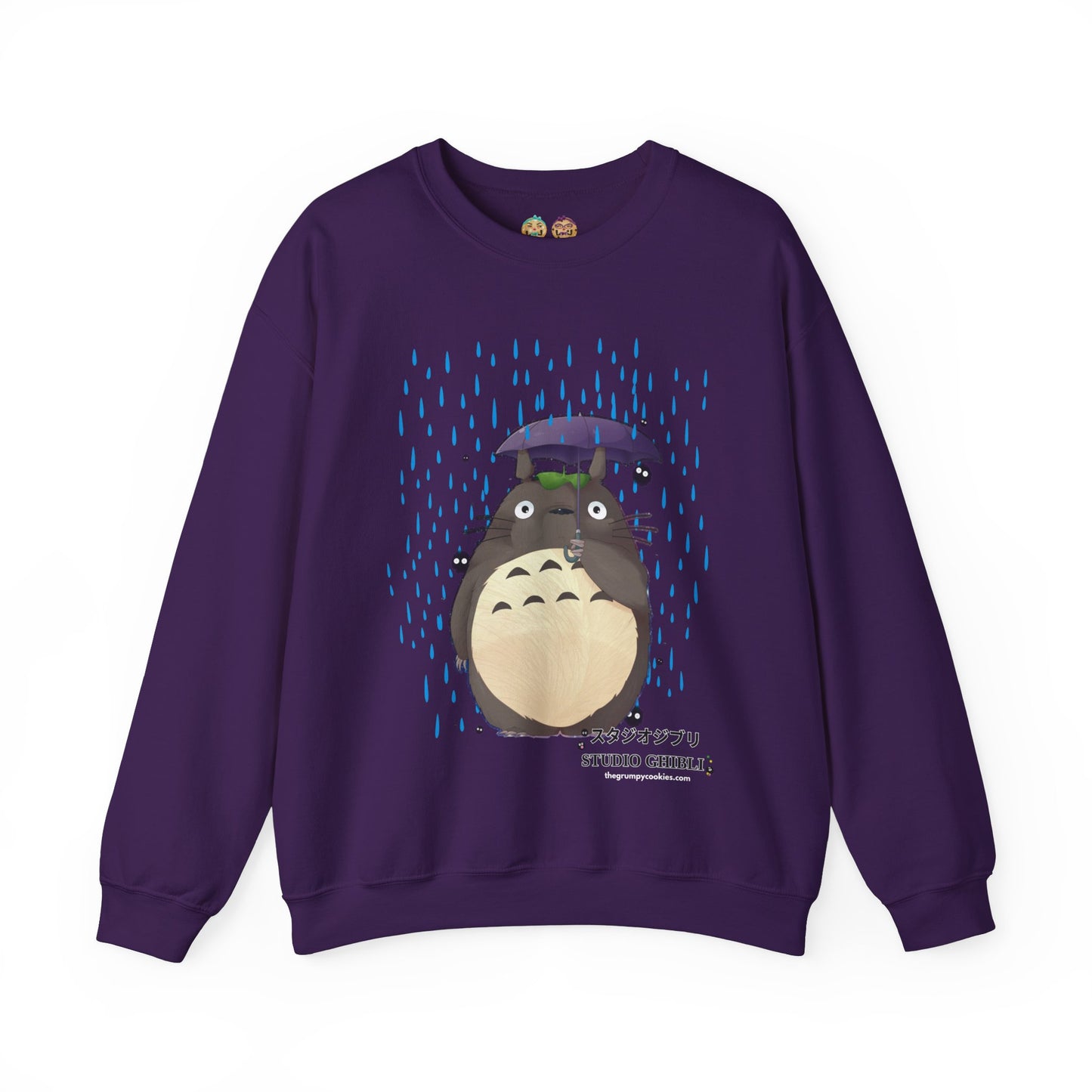 Totoro in the Rain Unisex Heavy Blend™ Crewneck Sweatshirt