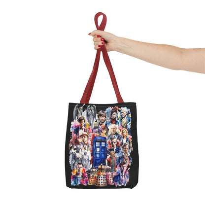 Dr Who - The Doctor and his Foes Tote Bag