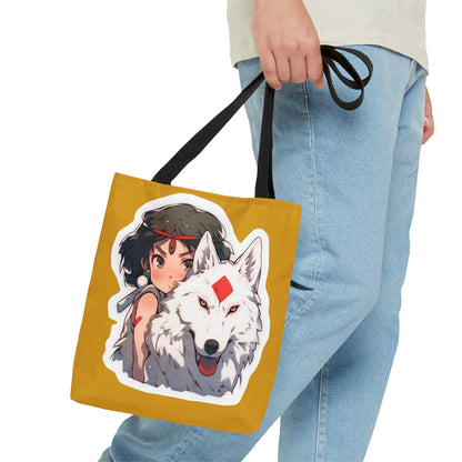 Princess Mononoke Goldenrod Tote Bag