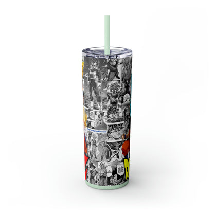 Dragon Ball Z Skinny Tumbler with Straw, 20oz