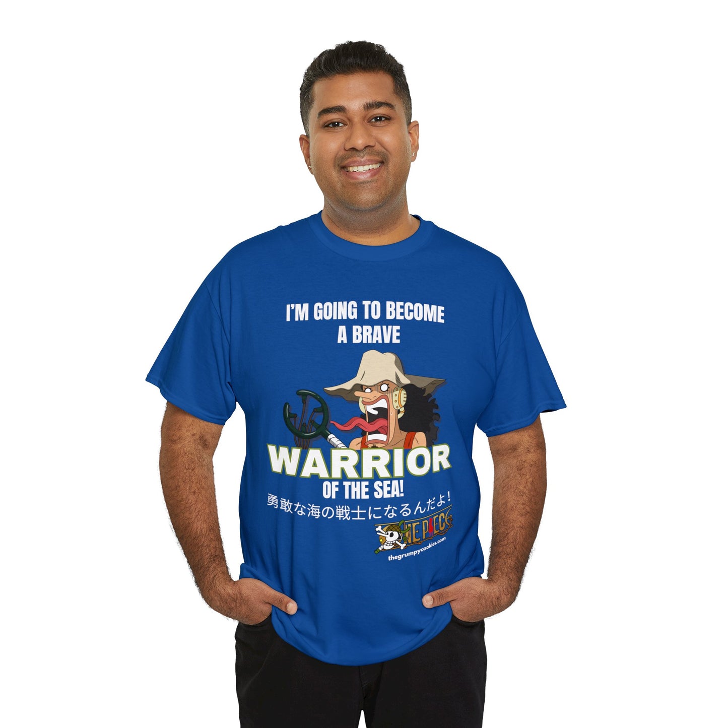 Brave-ish Warrior of the Sea Unisex Heavy Cotton Tee