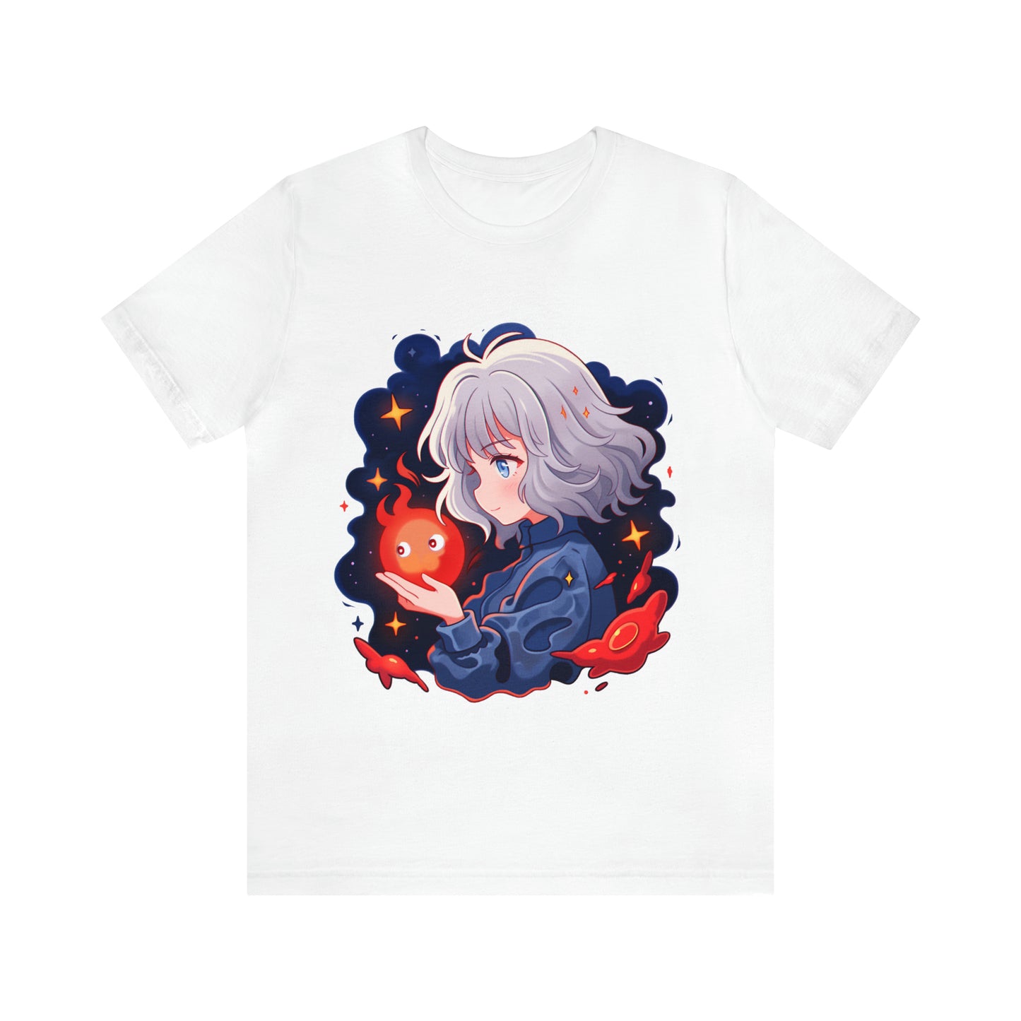 Howl's Moving Castle Jersey Short Sleeve Tee