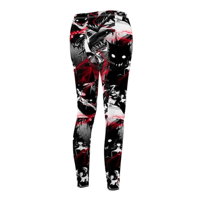 A Boy and His Demons Women's Cut & Sew Casual Leggings (AOP)