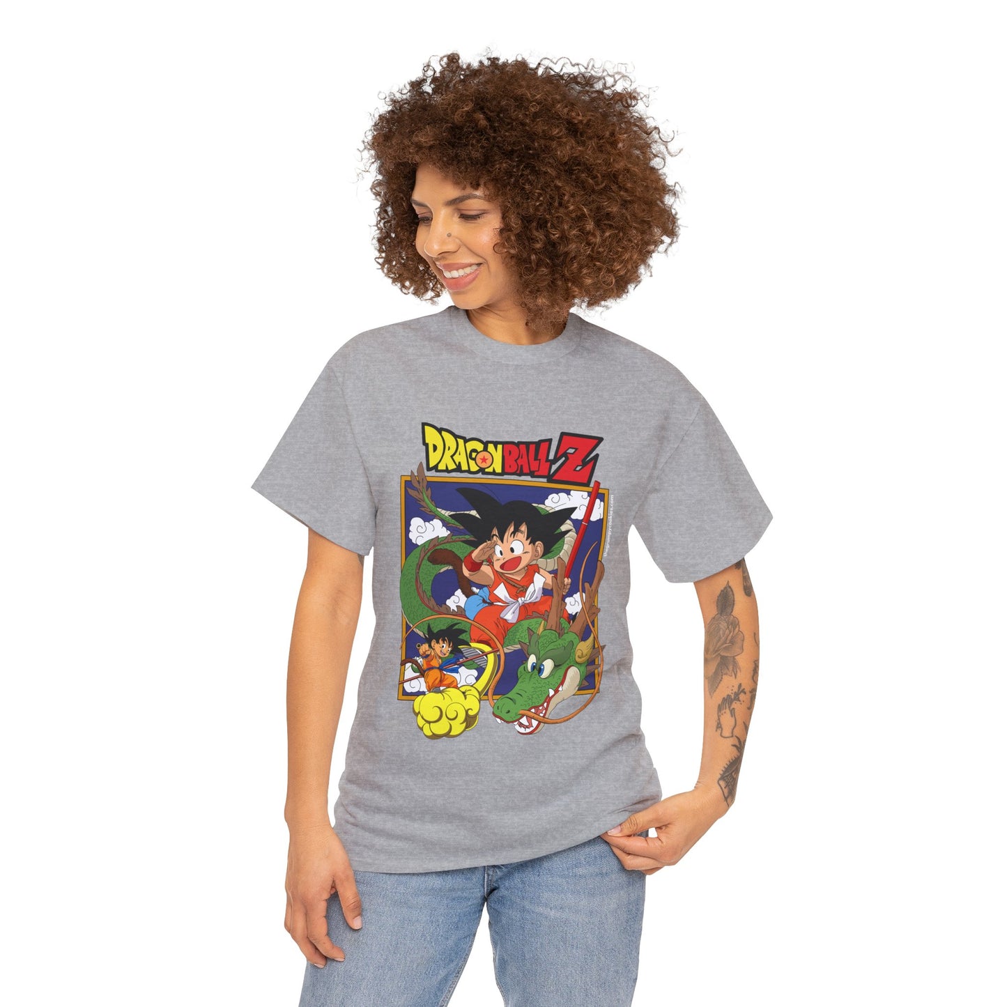 Old School DBZ Unisex Heavy Cotton Tee