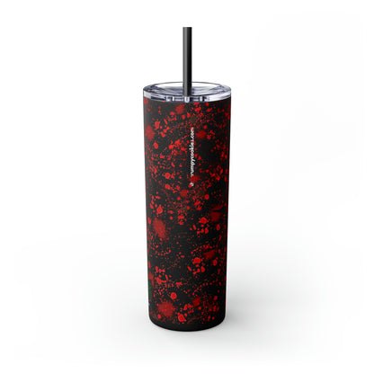 Zoro Nothing Happened Skinny Tumbler with Straw, 20oz