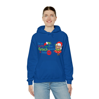 Even the Grinch Loves TGC Unisex Heavy Blend™ Hooded Sweatshirt