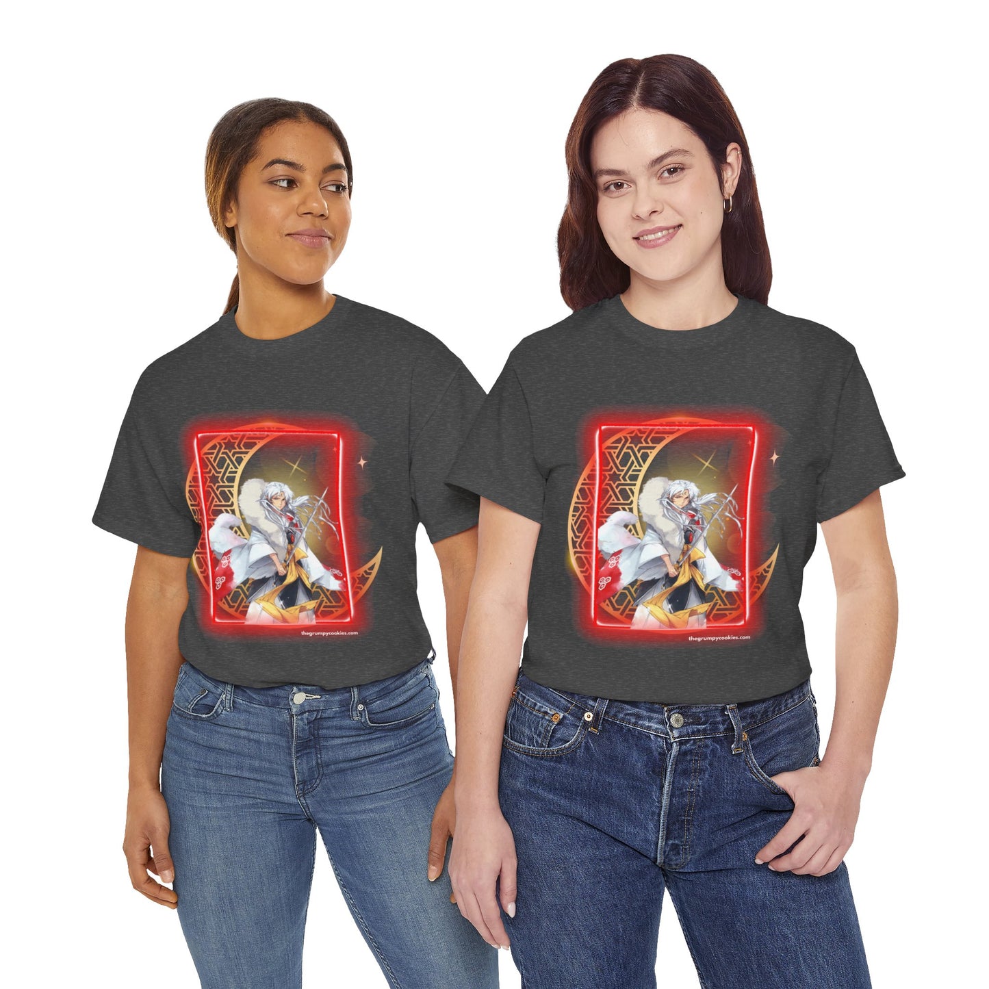 Sesshomaru Moon Unisex Heavy Cotton Tee