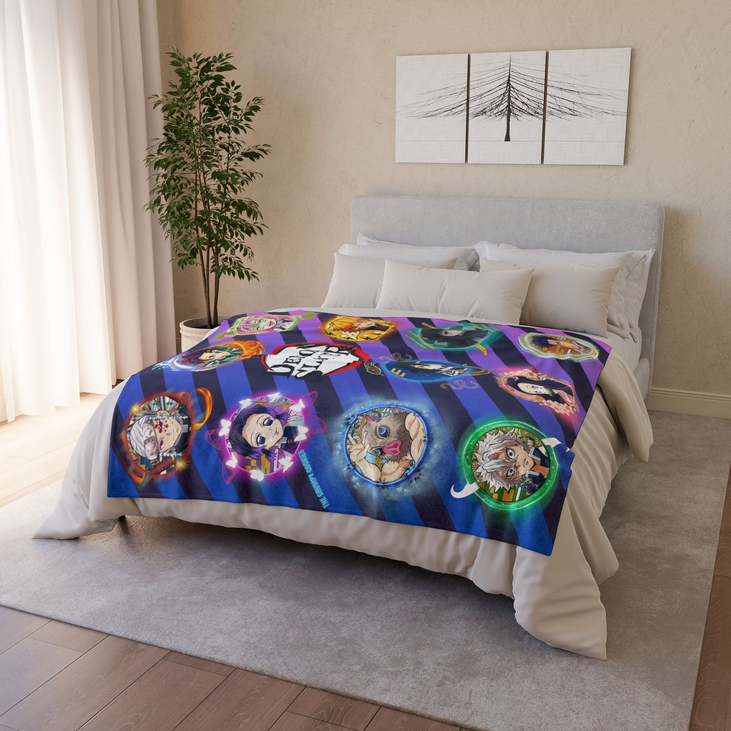 Demon Slayer - Demon Slayer Corps Polyester Blanket