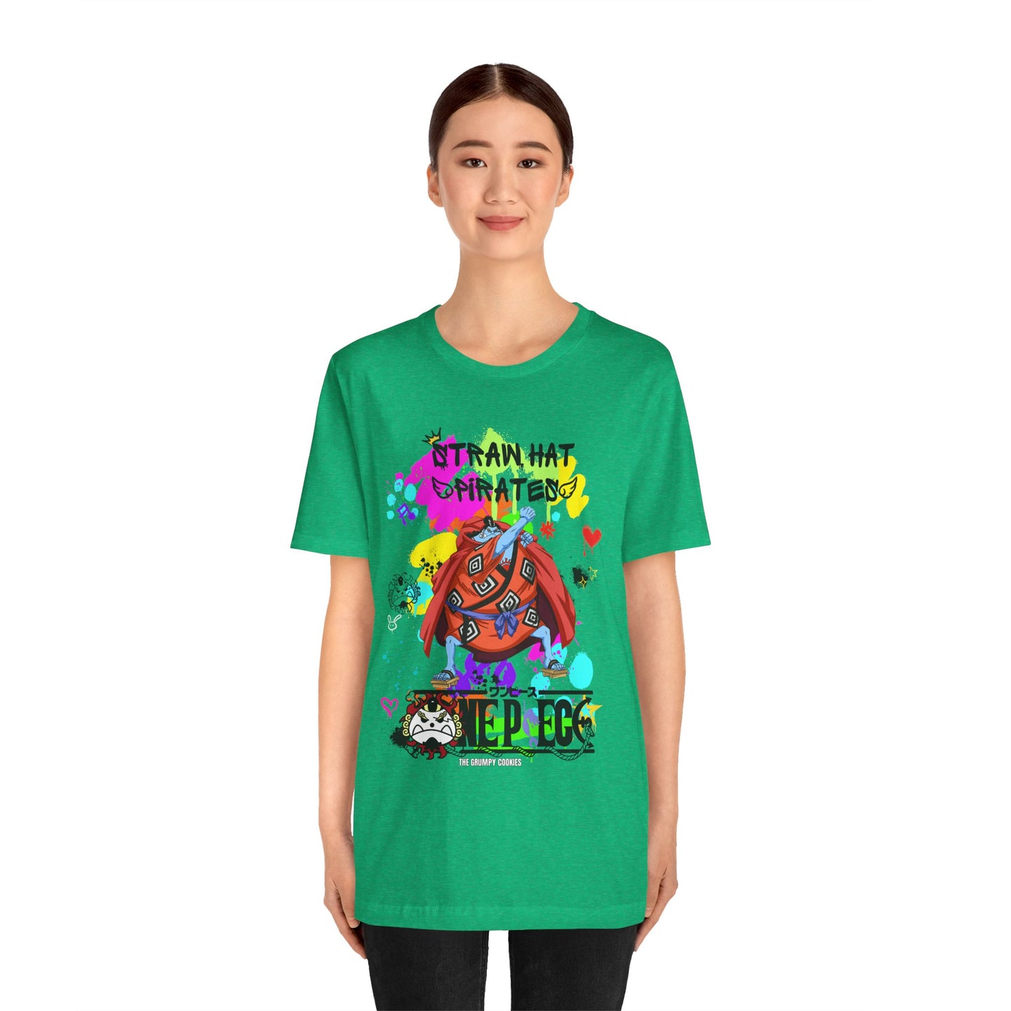 One Piece - Graffiti Jimbei Unisex Jersey Short Sleeve Tee