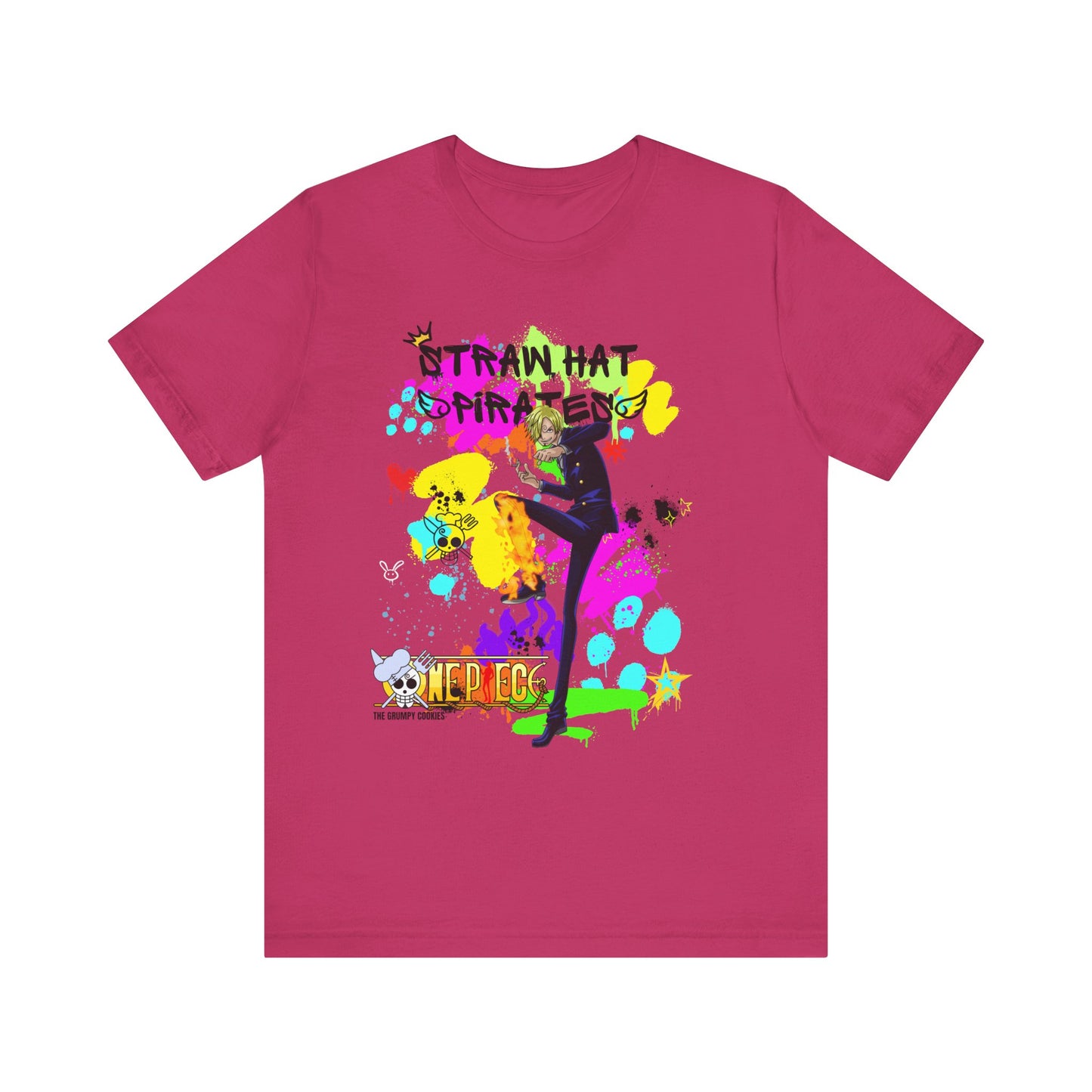 One Piece - Graffiti Sanji Unisex Jersey Short Sleeve Tee