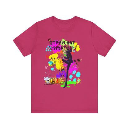 One Piece - Graffiti Sanji Unisex Jersey Short Sleeve Tee