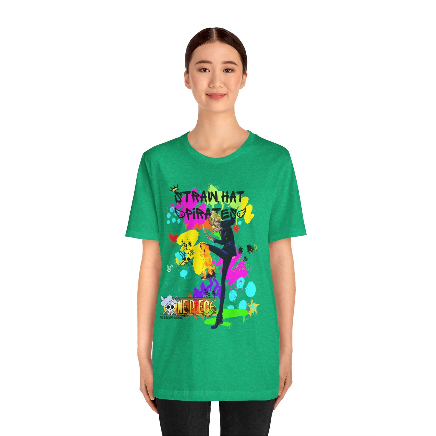 One Piece - Graffiti Sanji Unisex Jersey Short Sleeve Tee