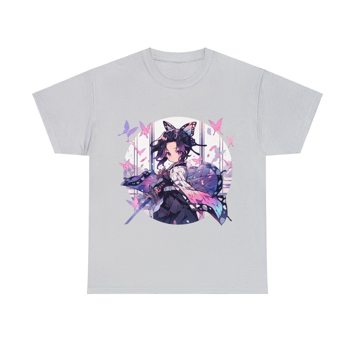 Stained Glass Shinobu Kocho Series Unisex Heavy Cotton Tee