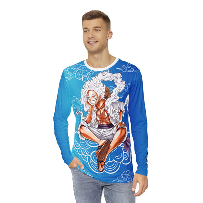 One Piece - In The Right Gear Men's Long Sleeve Shirt