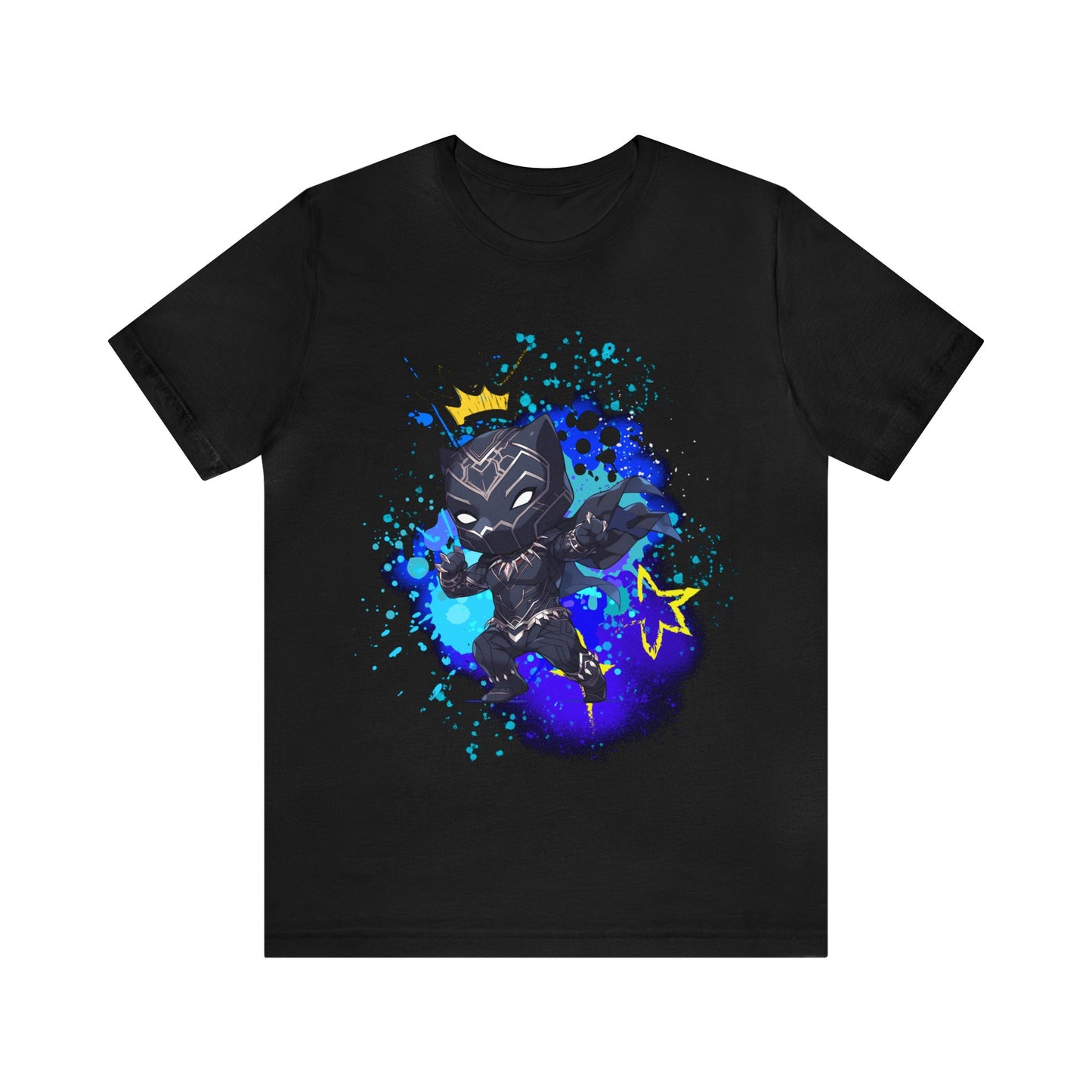 Black Panther Jersey Short Sleeve Tee