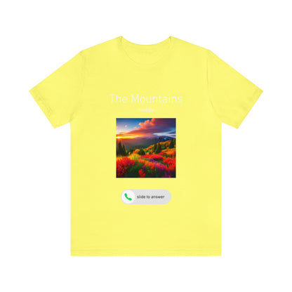 Mountains Calling Short Sleeve Tee