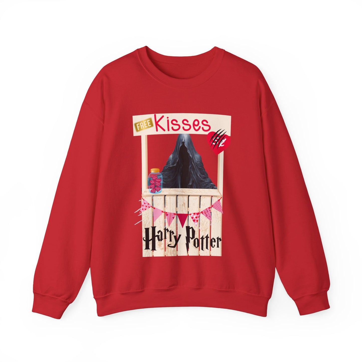 Free Kisses Unisex Heavy Blend™ Crewneck Sweatshirt