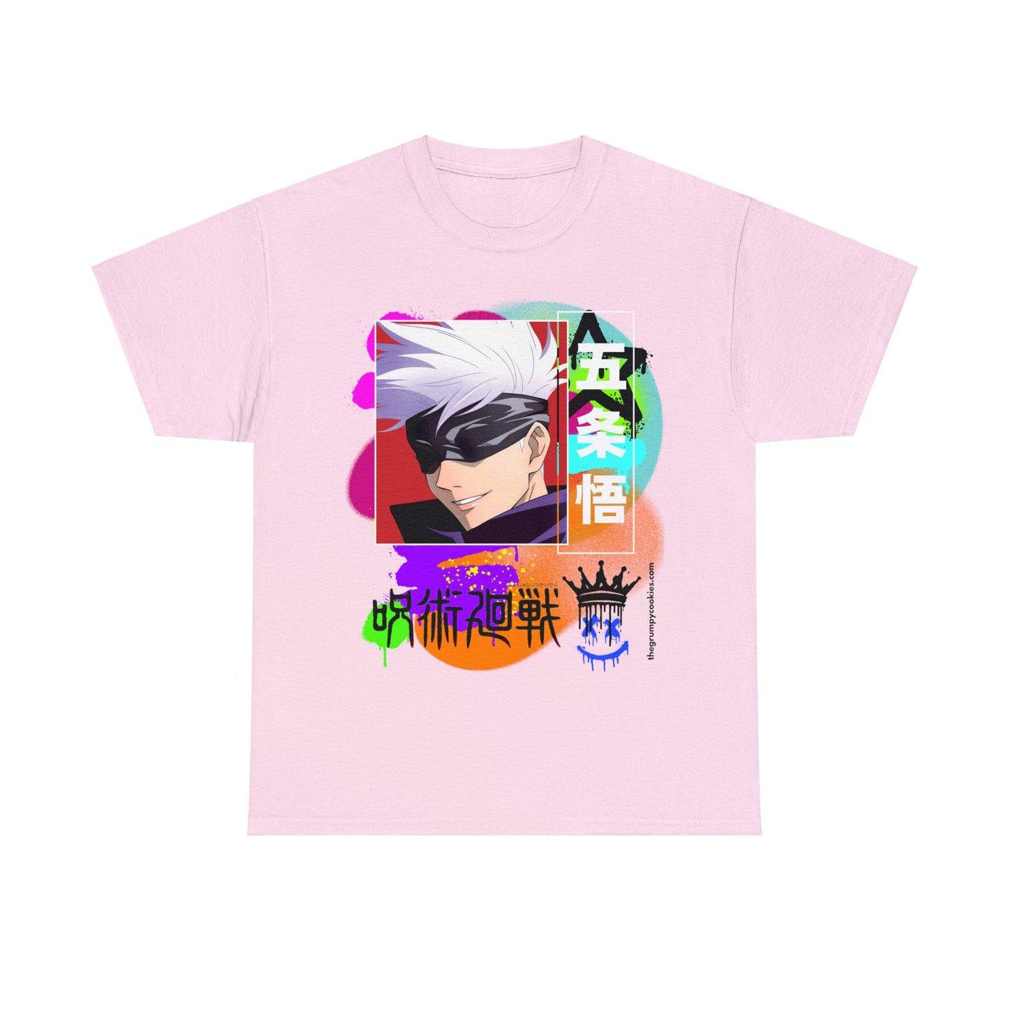 Gojo's Side Smile Unisex Heavy Cotton Tee