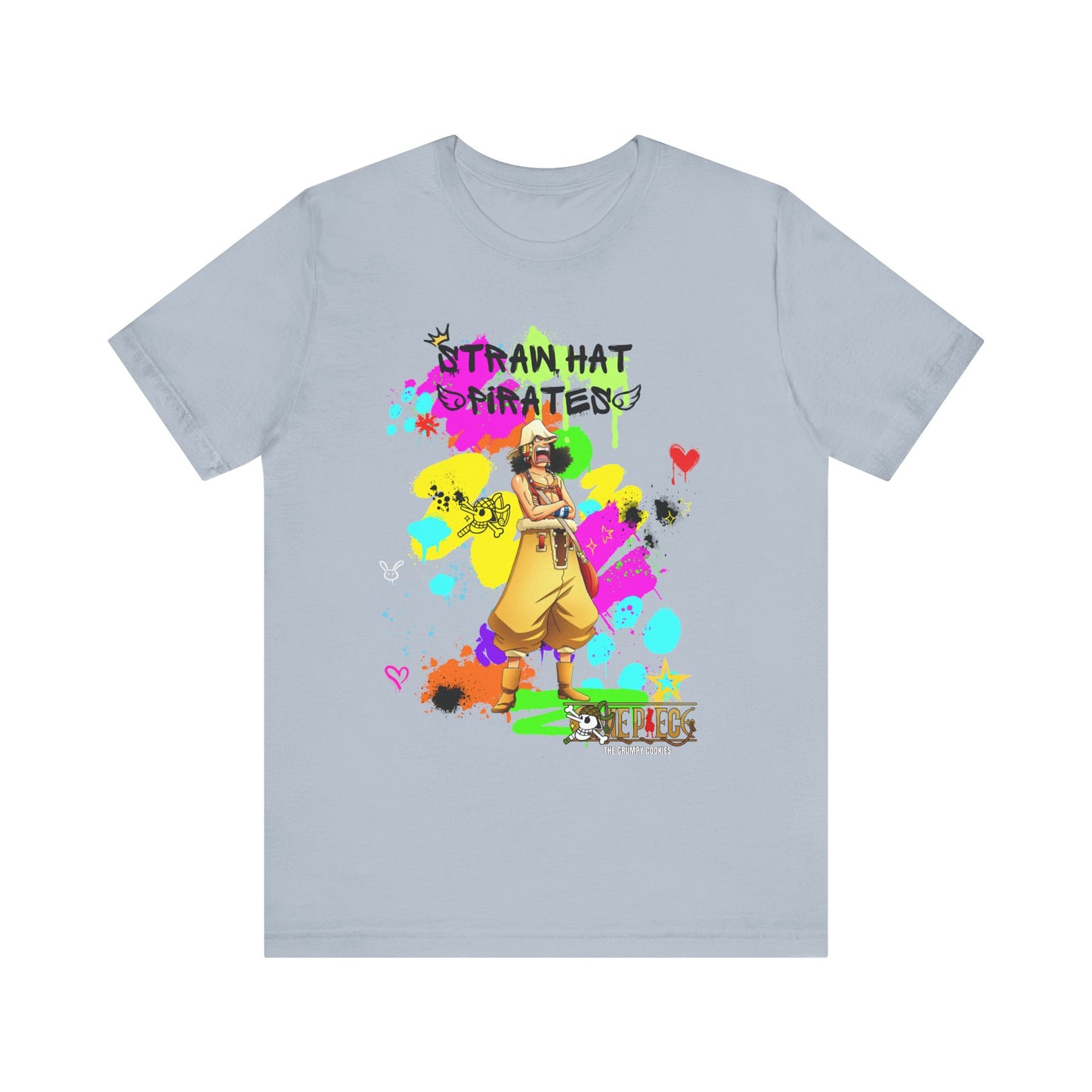 One Piece - Graffiti Usopp  Unisex Jersey Short Sleeve Tee