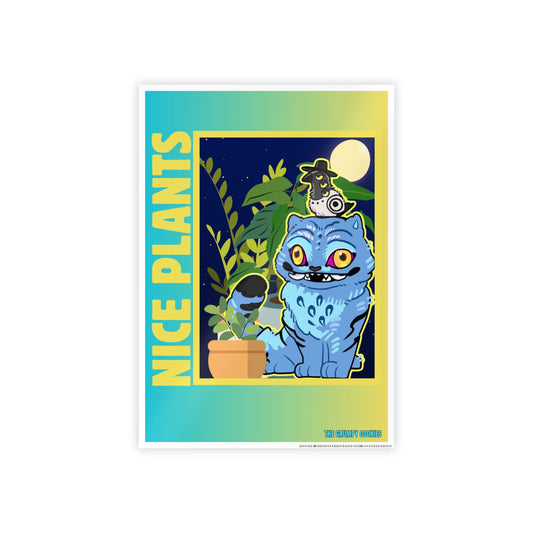 KPDH - Nice Plants Glossy Art Print
