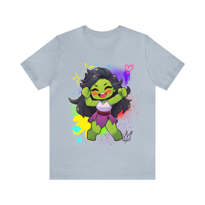 She Hulk Jersey Short Sleeve Tee