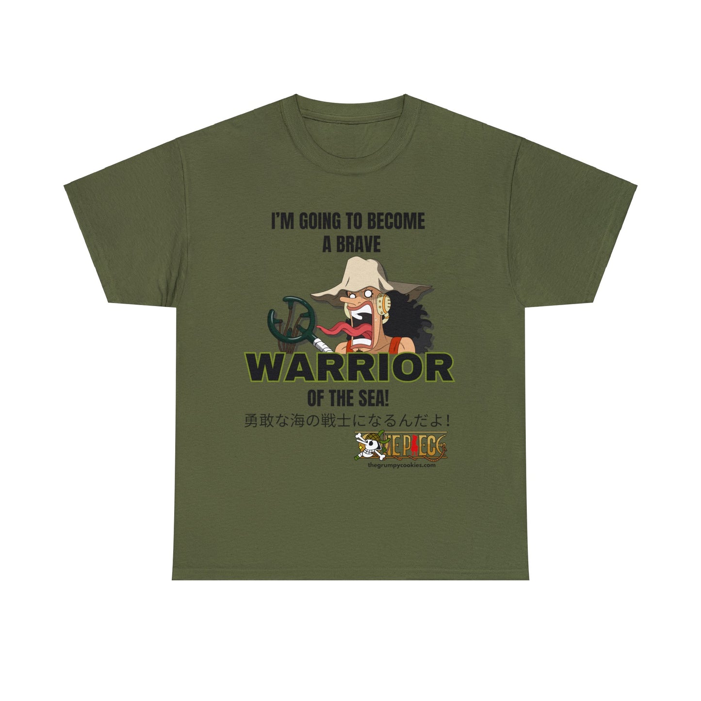 Brave-ish Warrior of the Sea Unisex Heavy Cotton Tee