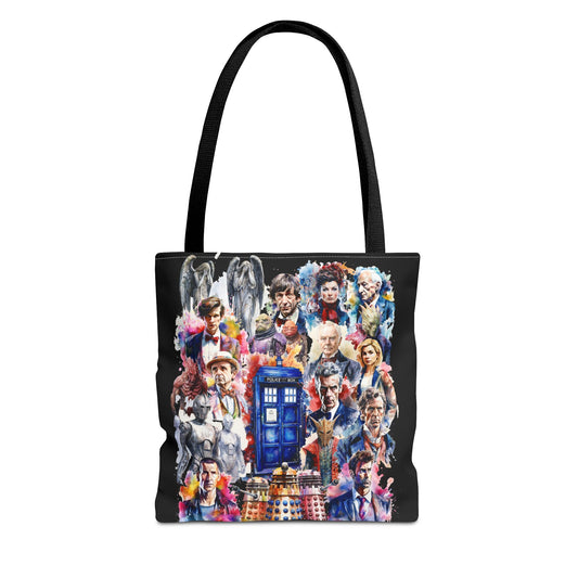 Dr Who - The Doctor and his Foes Tote Bag
