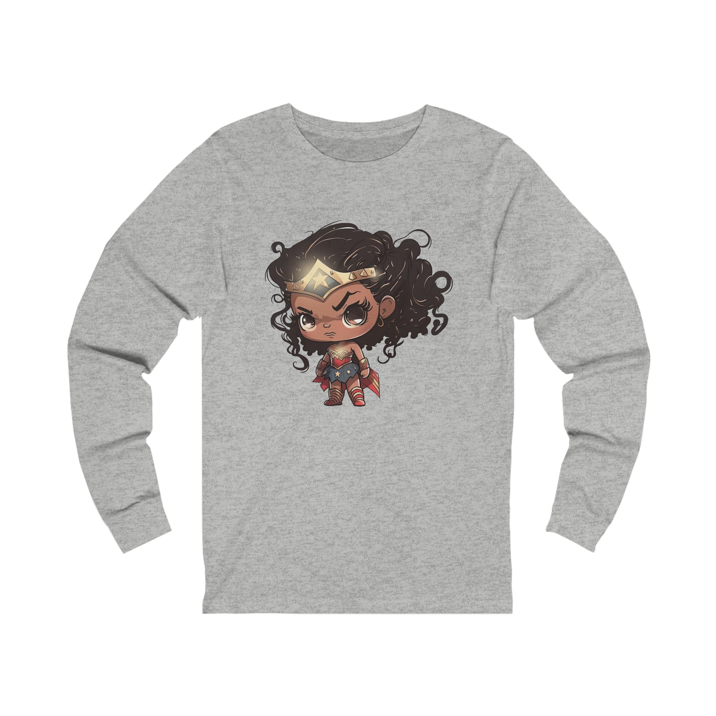 Wonder Girl Unisex Jersey Long Sleeve Tee