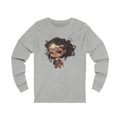 DC - Wonder Girl Unisex Jersey Long Sleeve Tee