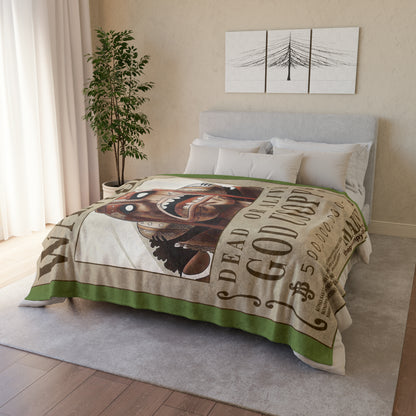 Usopp Wanted Poster Polyester Blanket