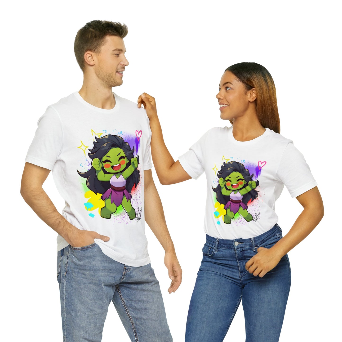 She Hulk Jersey Short Sleeve Tee