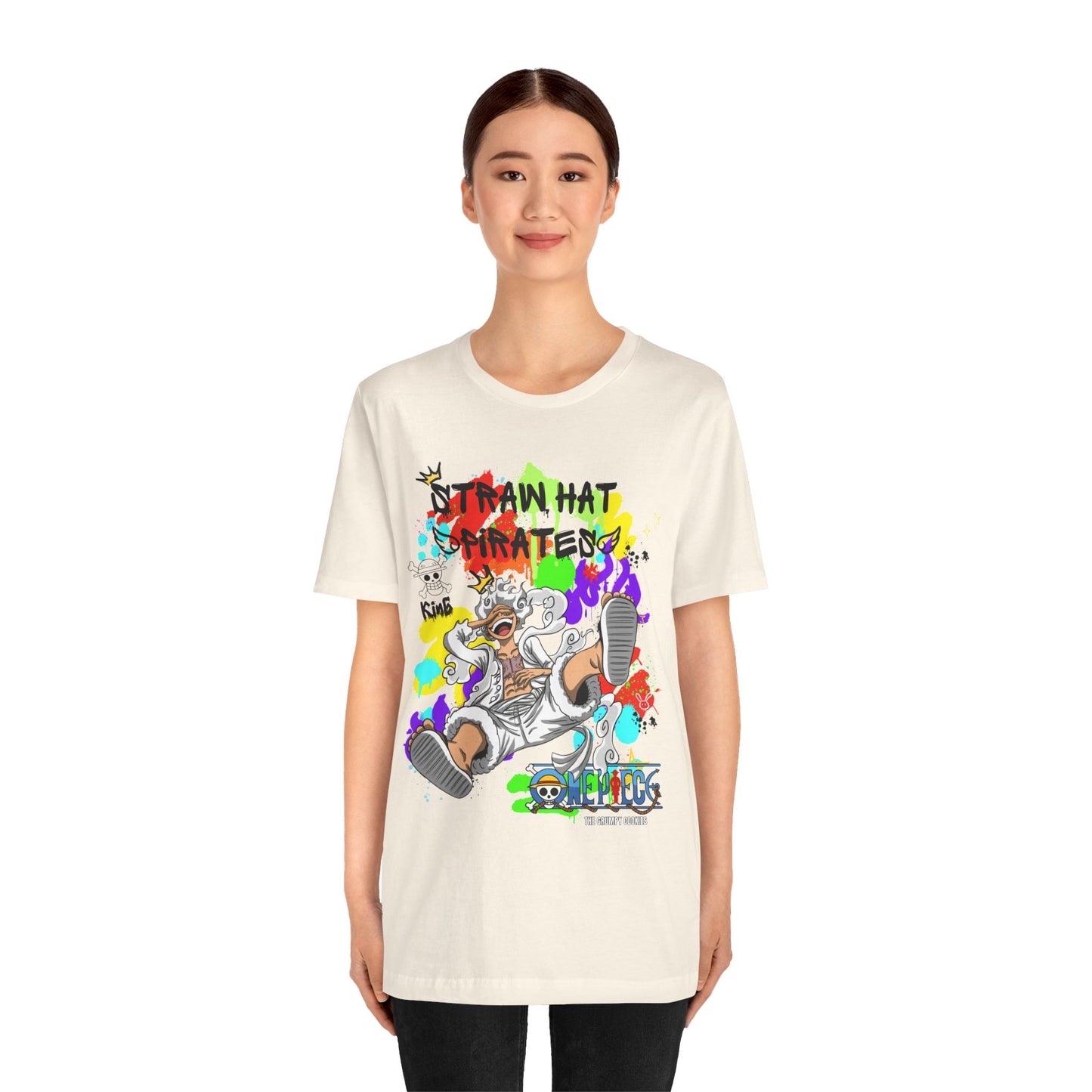 One Piece - Graffiti Luffy Unisex Jersey Short Sleeve Tee