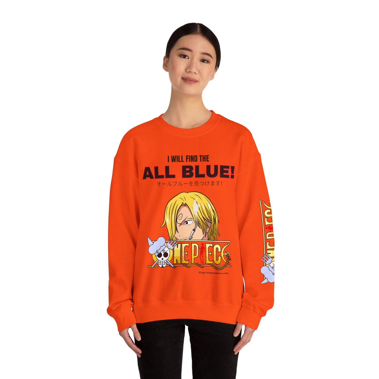 Find the All Blue Unisex Heavy Blend™ Crewneck Sweatshirt