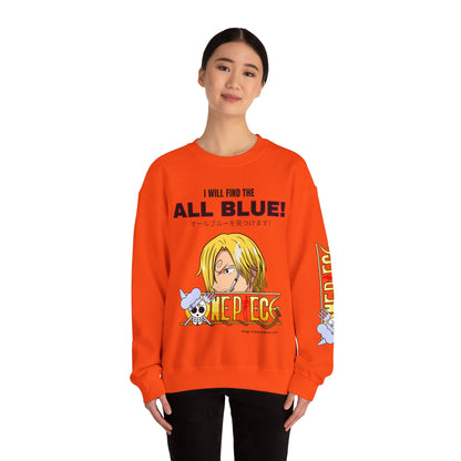 Find the All Blue Unisex Heavy Blend™ Crewneck Sweatshirt