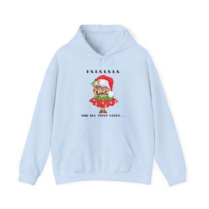 Katrina Fa La La La Unisex Heavy Blend™ Hooded Sweatshirt