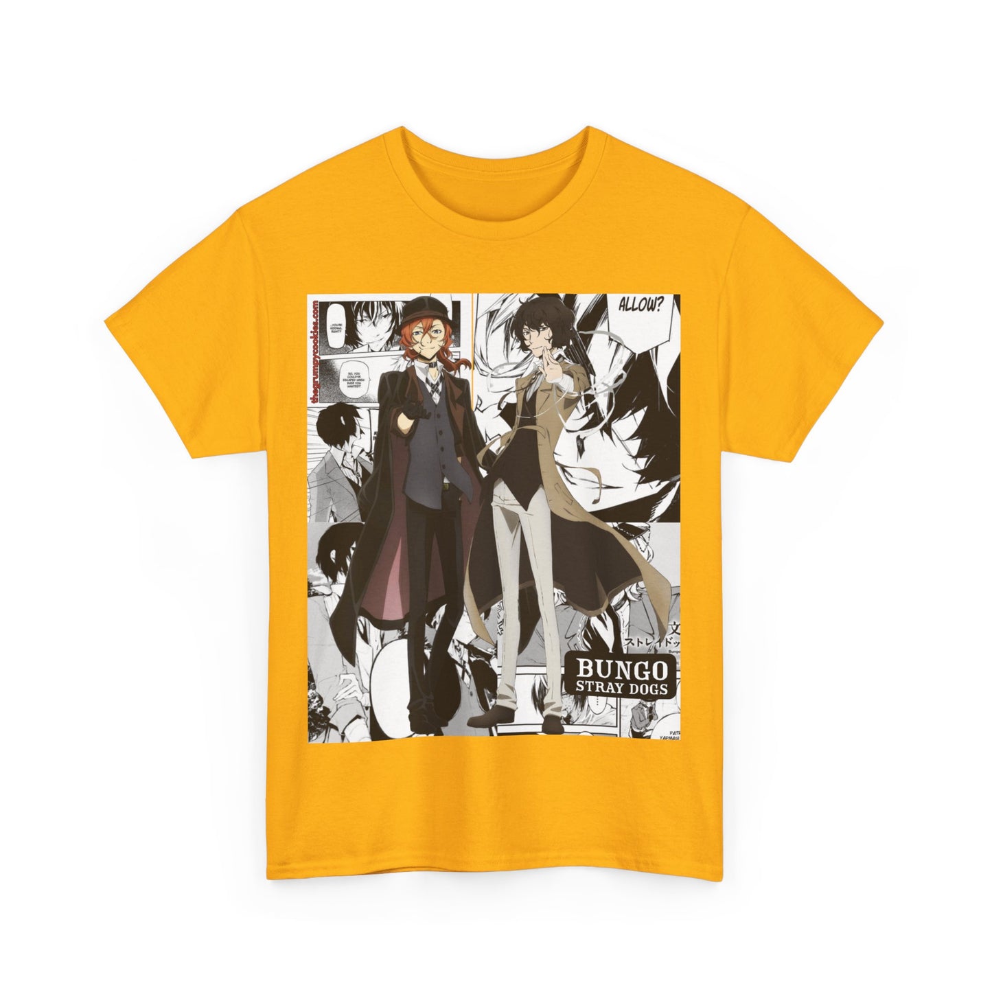 Chuuya and Dazai Unisex Heavy Cotton Tee