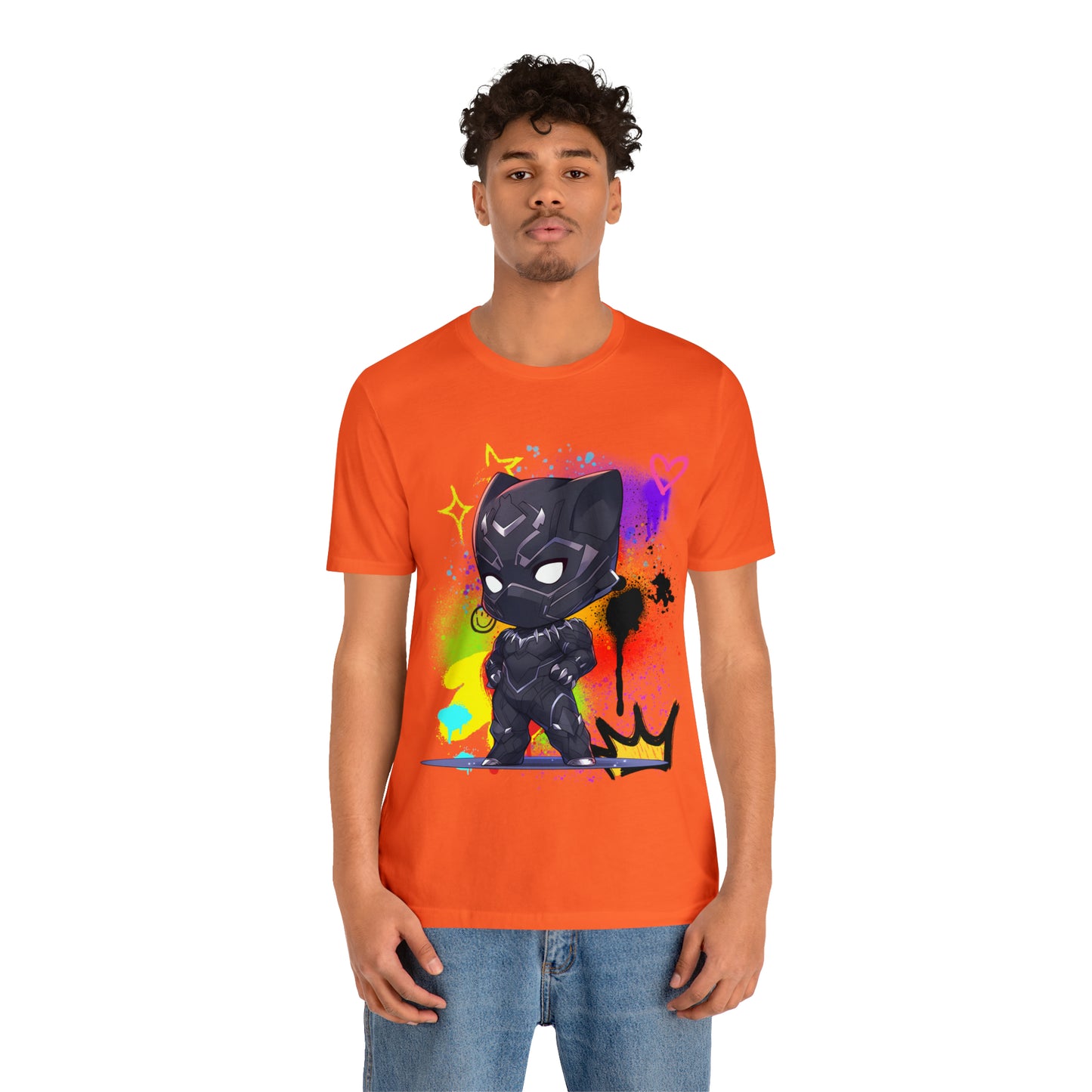 Black Panther Jersey Short Sleeve Tee