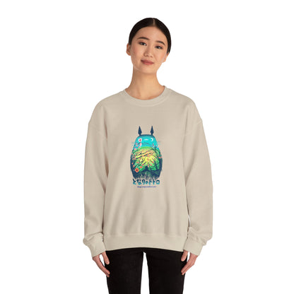 Totoro Garden Unisex Heavy Blend™ Crewneck Sweatshirt