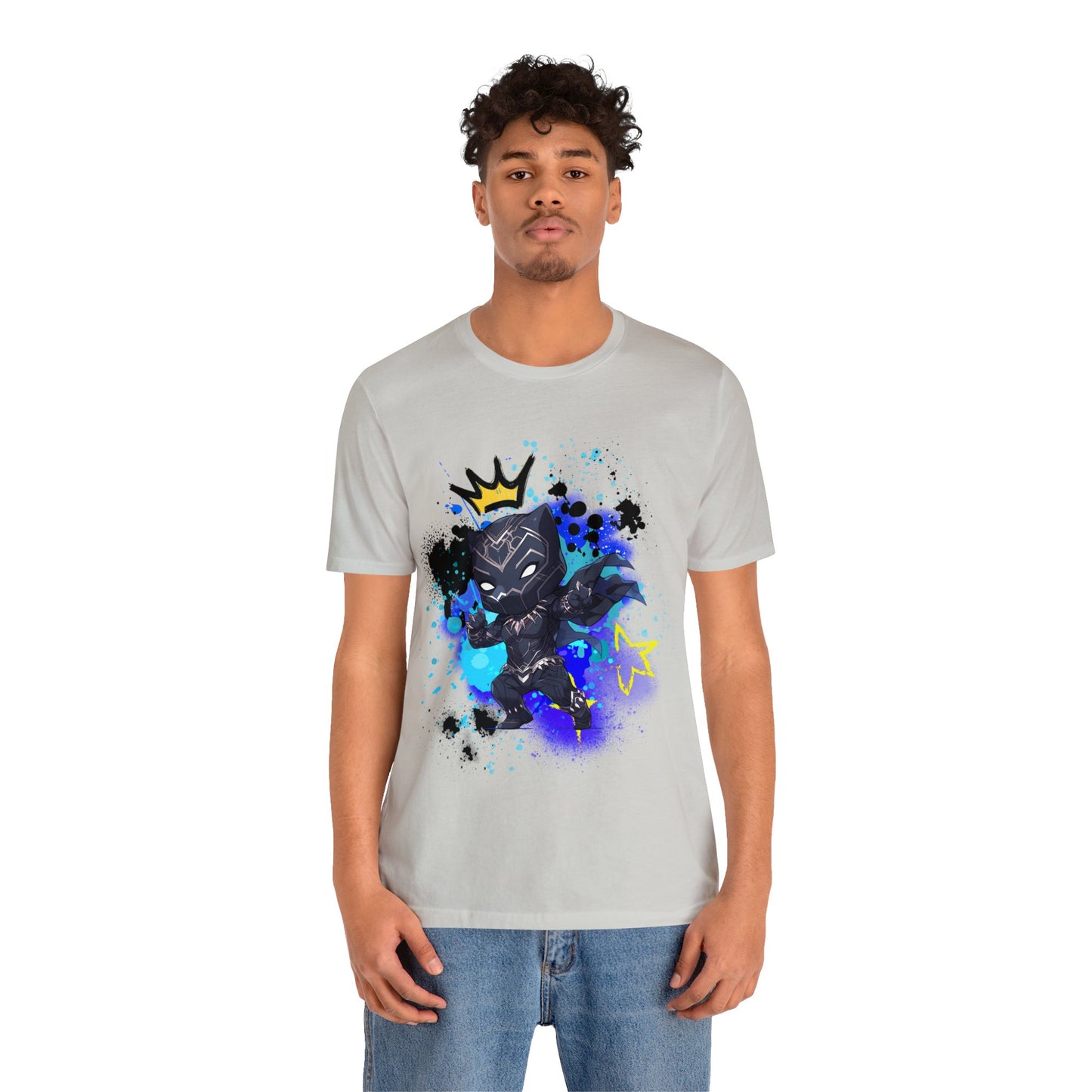 Black Panther Jersey Short Sleeve Tee