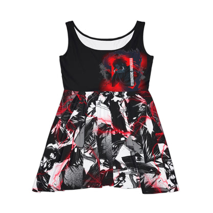 A Boy and His Demons Women's Skater Dress (AOP)