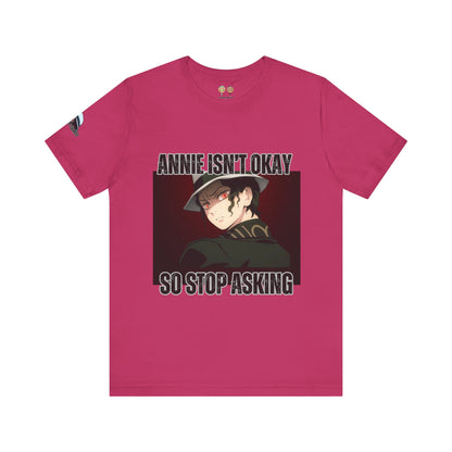 Demon Slayer - Blood Stains on the Carpet Unisex Jersey Short Sleeve Tee