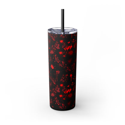 One Piece - Zoro Nothing Happened Skinny Tumbler with Straw, 20oz