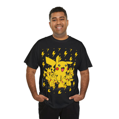 Pika Pika Pika Unisex Heavy Cotton Tee