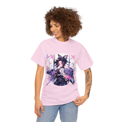 Stained Glass Shinobu Kocho Series Unisex Heavy Cotton Tee